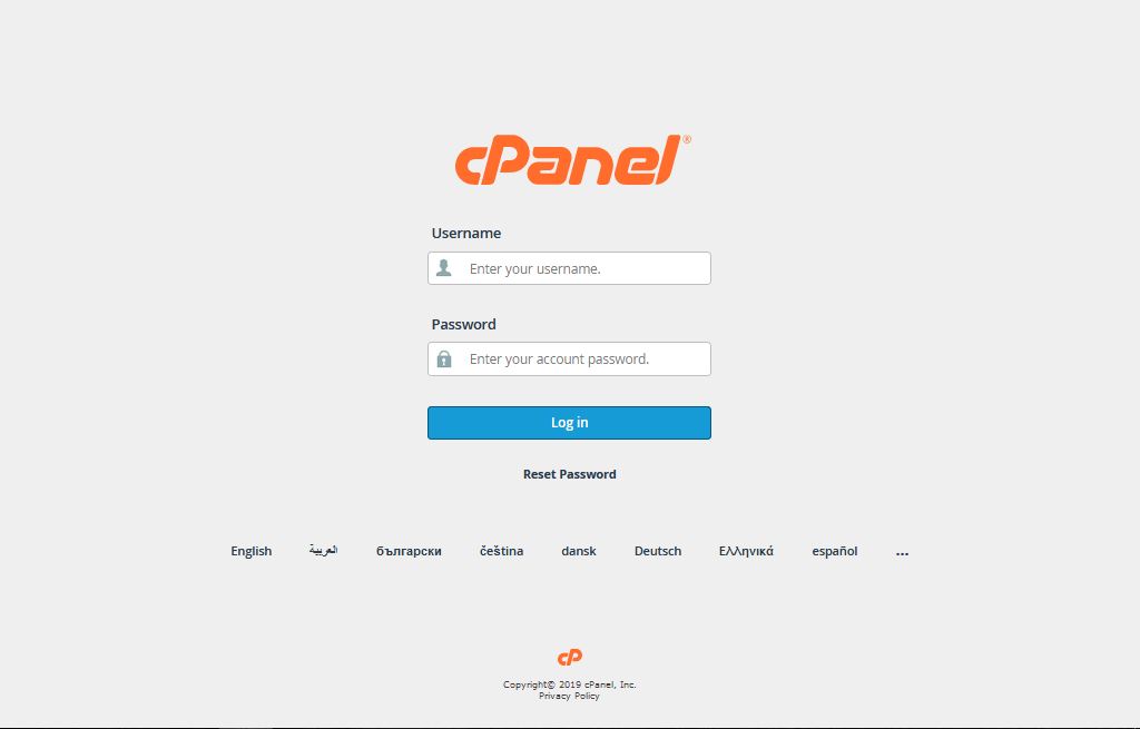 نصب وردپرس در cPanel 1